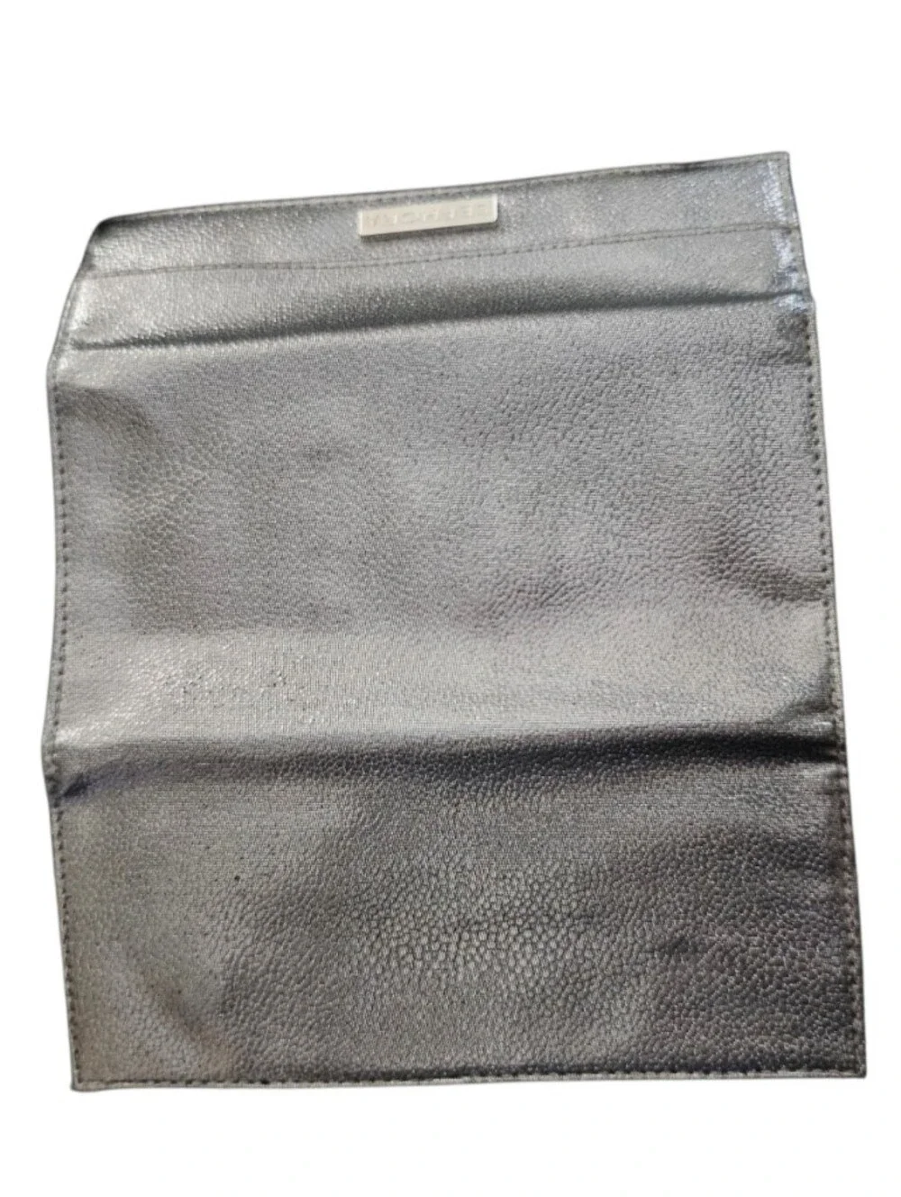 Sephora Silver Metallic Makeup Brush Case